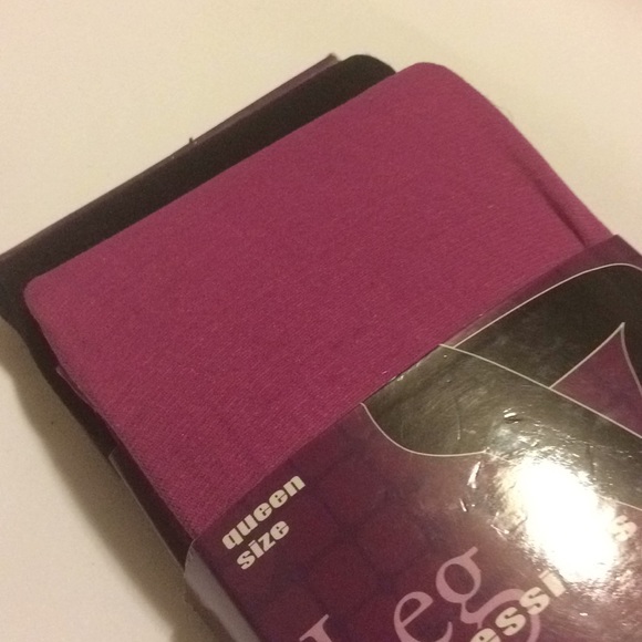 leg impressions Accessories 2 Pairs Leg Impressions Queen Size Opaque Tights Poshmark